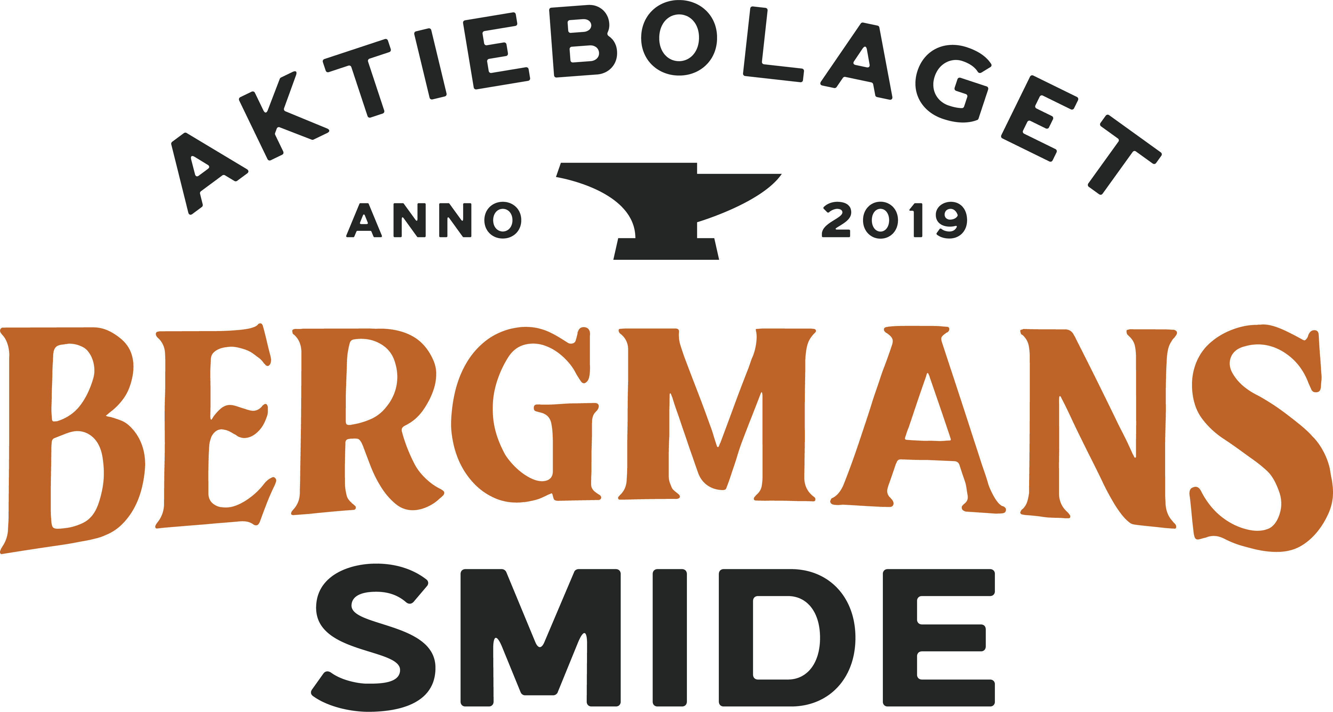 Bergmans smide i Boden logotyp